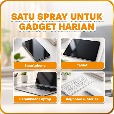 Wiselie Pembersih Gadget 30–60 ml
