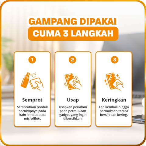 Wiselie Pembersih Gadget 30–60 ml