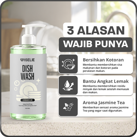 Wiselie Sabun Cuci Piring 500 ml–1 L