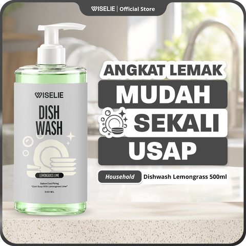Wiselie Sabun Cuci Piring 500 ml–1 L