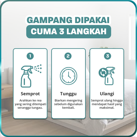 Wiselie Aromatic Spray Anti Tungau 250ml