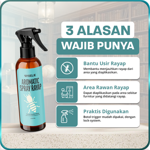 Wiselie Aromatic Spray Anti Rayap 250ml