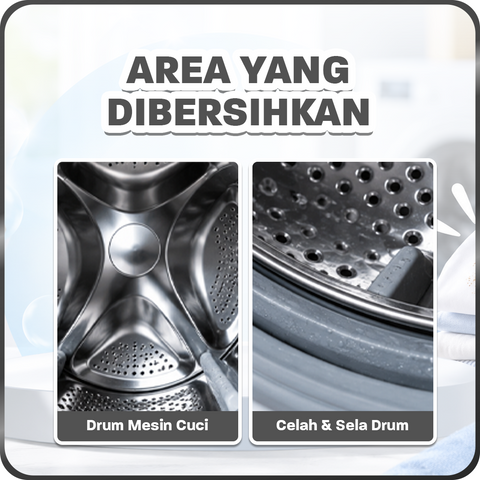 Wiselie Pembersih Mesin Cuci 500 g–1 kg