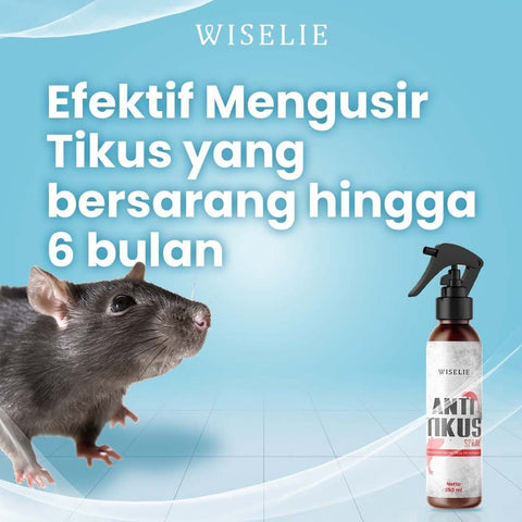 Wiselie Semprotan Pengusir Tikus Alami Obat Pengusir Anti Tikus Ampuh Disinfectant Spray