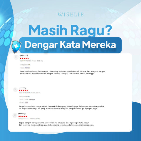 Wiselie Aromatic Spray Pengusir Tungau Dijamin Ampuh 100%