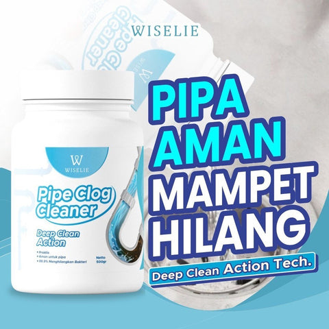 Wiselie Anti Sumbat Pipa Anti Mampet Berkualitas Pembersih Pipa