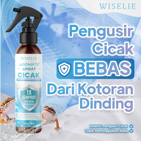 Wiselie Aromatic Spray Cicak Pengusir Cicak Dijamin Ampuh 100%